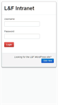 Mobile Screenshot of intranet.luckett-farley.com