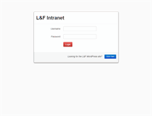 Tablet Screenshot of intranet.luckett-farley.com